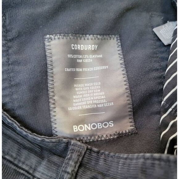 Bonobos Corduroy 5-Pockets Pants 35X30 - Picture 9 of 10